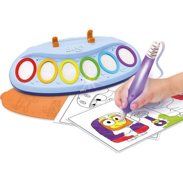 Crayola Color Wonder Mess Free Bluey Magic Light Brush Painting Set