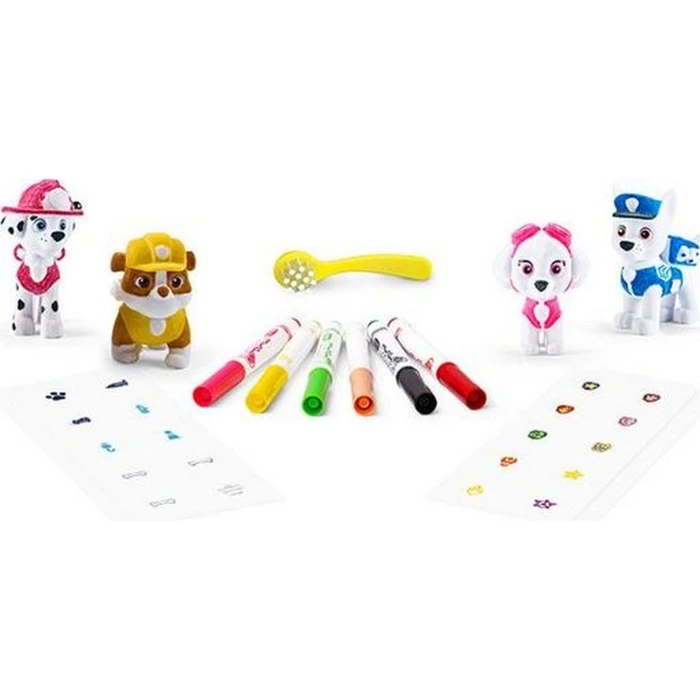 Crayola Washimals Paw Patrol - φιγούρες για ζωγραφική και πλύσιμο, σετ