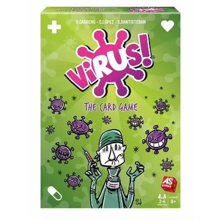 Επιτραπέζιο AS Παιχνίδια με Κάρτες: Virus! (1040-21125)