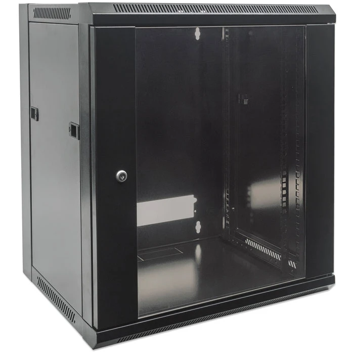 Καμπίνα Δικτύου Intellinet INT 711951 Flatpack 19" 15U (770x570x600) Wallmount Cabinet Black