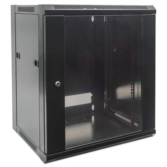 Καμπίνα Δικτύου INT 711791 FLATPACK 19" 9U Επιτοίχια Black
