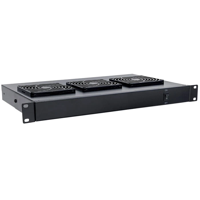 Μονάδα Εξαερισμού Rackmount 19", Με 3 Ανεμιστήρες 120 X 120 Mm, 1u Ύψος Και 280 Mm Βάθος Για Επιτοίχια Intellinet Rack Cabinets