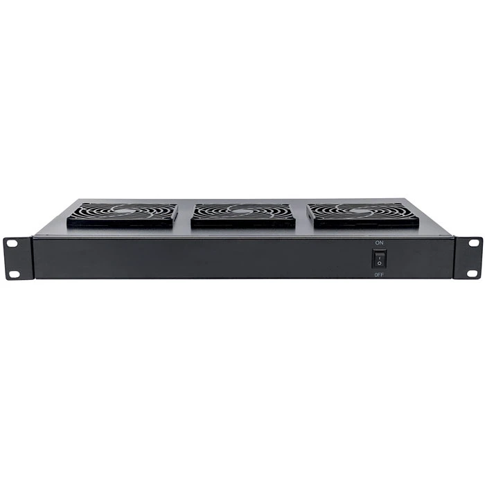 Μονάδα Εξαερισμού Rackmount 19", Με 3 Ανεμιστήρες 120 X 120 Mm, 1u Ύψος Και 280 Mm Βάθος Για Επιτοίχια Intellinet Rack Cabinets