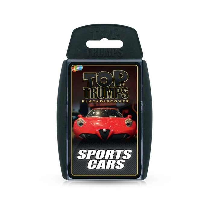 Παιχνίδι με Κάρτες Winning Moves: Top Trumps - Sports Cars (WM01608-EN1)