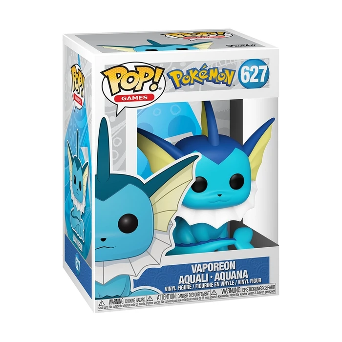 Funko Games Pokemon Vaporeon Vinyl Figure