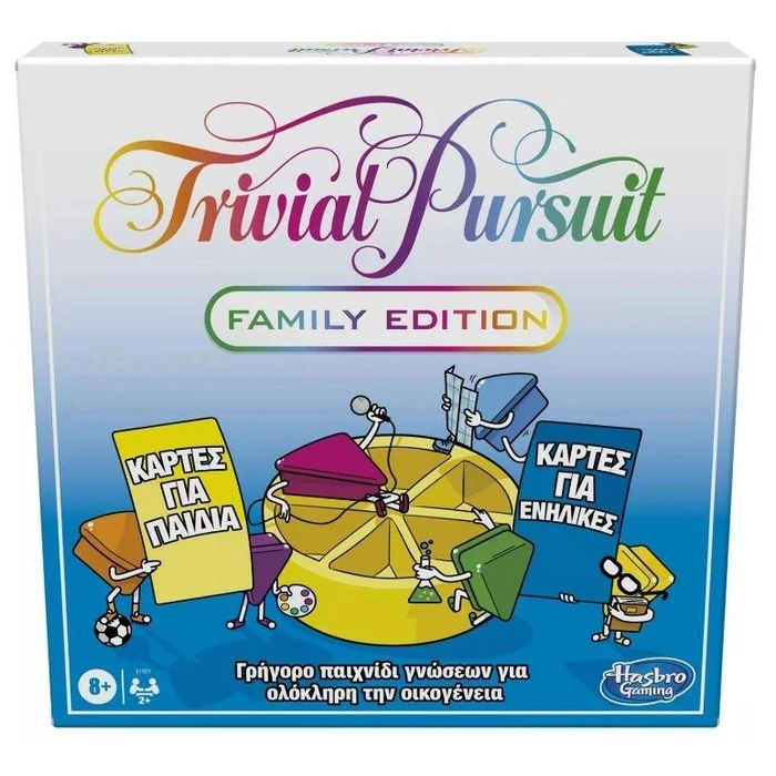 Hasbro Trivial Pursuit Family Edition - Επιτραπέζιο (Greek Language) (E1921)