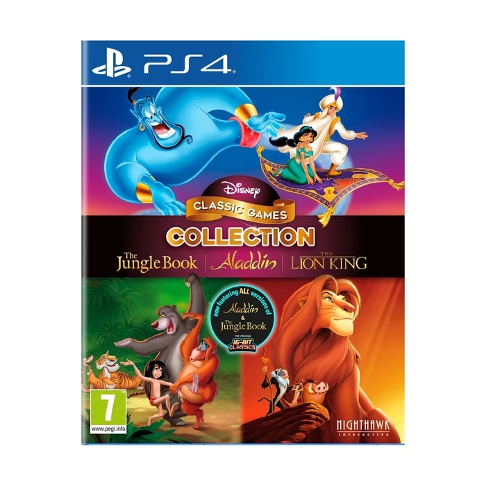 Nighthawk Interactive Παιχνίδι PS4 Disney Classic Games Collection The Jungle Book Aladdin The Lion King