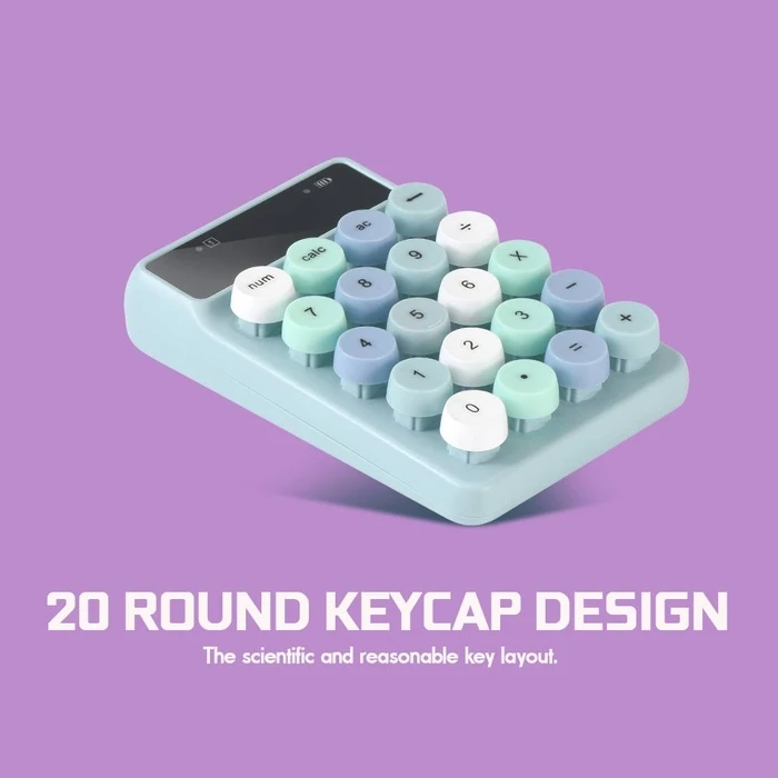 Πληκτρολόγιο Alcatroz NUMERIC PAD JELLYBEAN NUM A3 AQUA