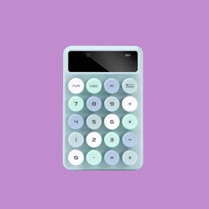 Πληκτρολόγιο Alcatroz NUMERIC PAD JELLYBEAN NUM A3 AQUA