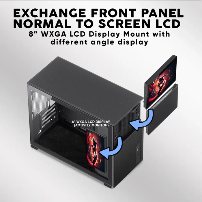 Κουτί Η/Υ Armaggeddon Gaming MATX TESSARAXX COREVISION Black