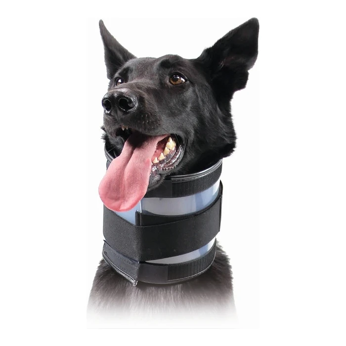 Κολάρο Cervical Collar for Dogs KVP Μαύρο (6-28 cm)