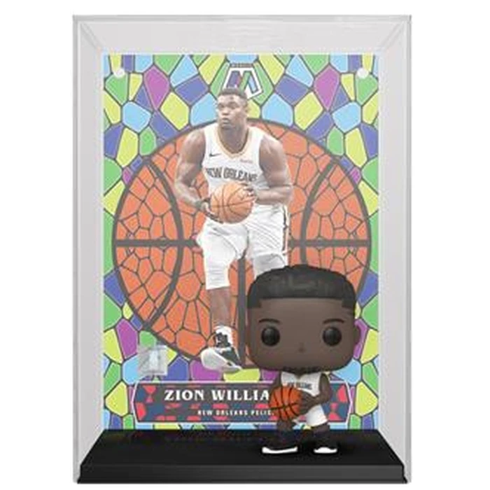 Funko Pop! Trading Cards: New Orleans Pelicans - Zion Williamson (Mosaic) #18 Vinyl Figure