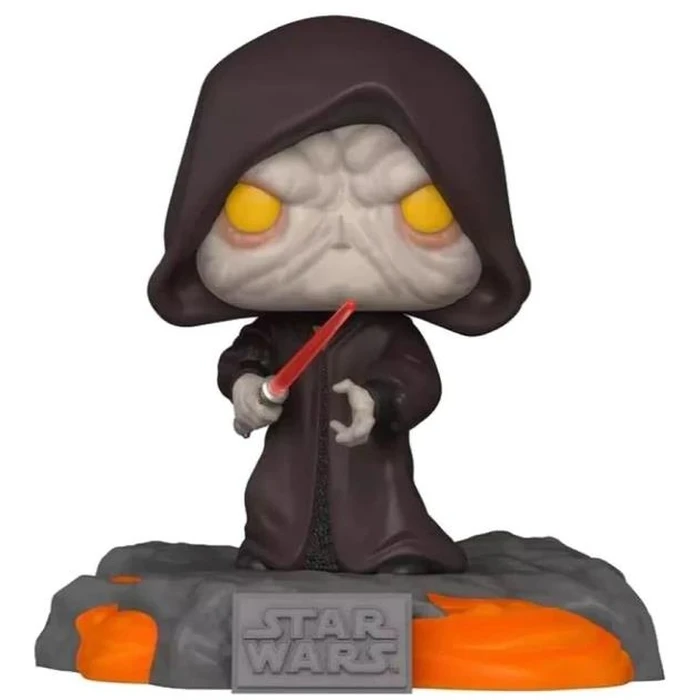 Funko Pop! Deluxe Disney: Star Wars Sith - Red Saber Series Volume 1: Darth Sidious (Glows in the Dark) (Special Edition) #519 Bobble-Head Vinyl Figure