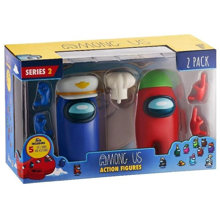 Μινιατούρα P.M.I. Among Us 2 Pack 11.5 cm (S2) (AU6215)