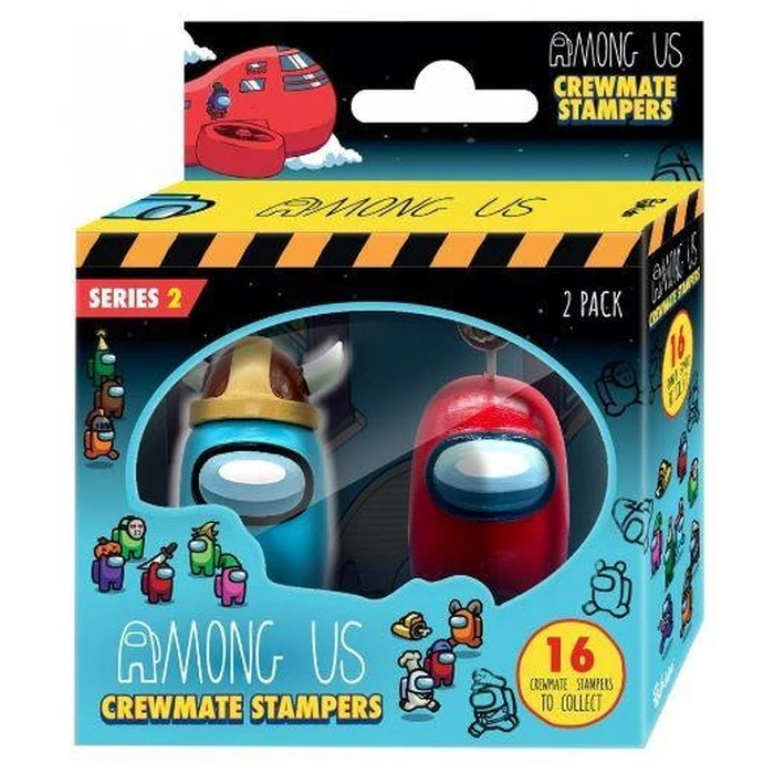 Σφραγίδες P.M.I. Among Us Crewmate Stampers 2 Pack 4.5cm (S2) (AU5215)