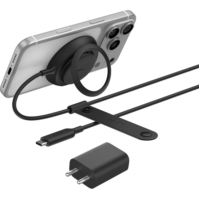 Belkin Φορτιστής επαγωγικός UltraCharge Ladepad Qi2 25W χωρίς τροφοδοτικό sw WIA014hqBK