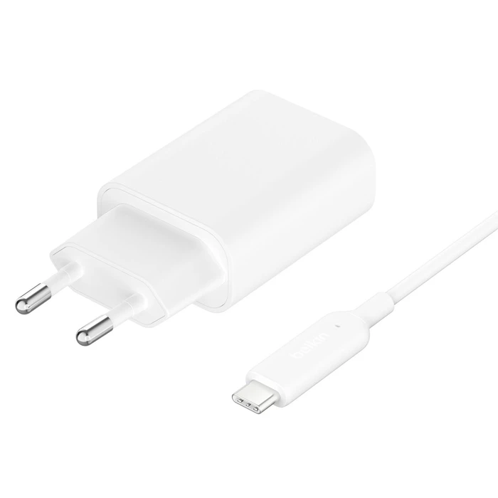 Belkin UltraCharge Ladepad Qi2 25W με Netzteil λευκό