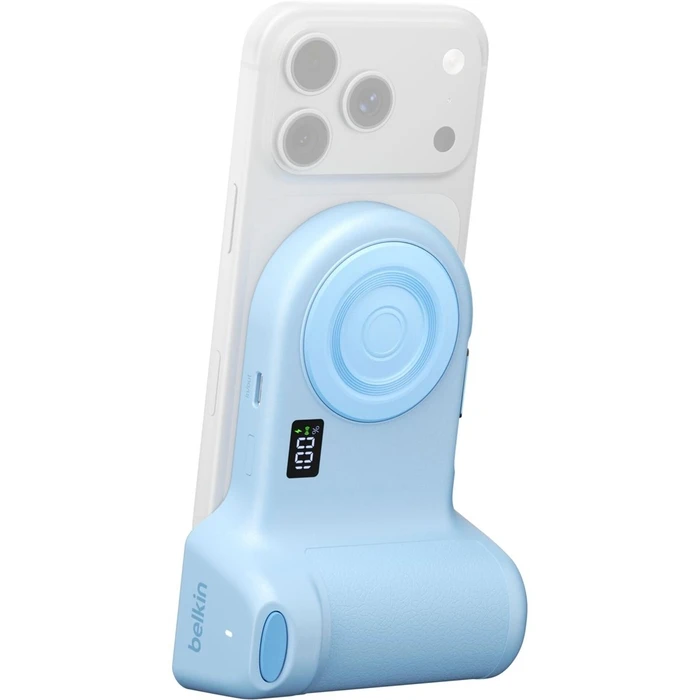 Φορητοί φορτιστές ταξιδιού Belkin Stage Power Grip 9300mAh + 15W Powerbank μπλε CTA006hqBL