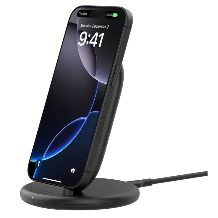 Belkin BoostCharge Βάση Ασύρματης Φόρτισης 9W χωρίς Τροφοδοτικό WIB006hqBK
