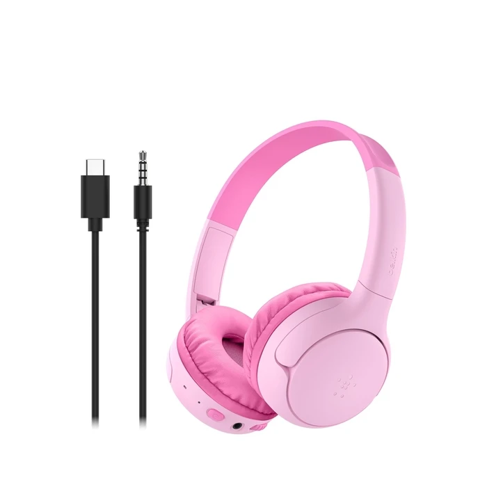 Belkin Soundform Mini 2 Ασύρματα On‑Ear με Θήκη (Παιδικό Πακέτο)