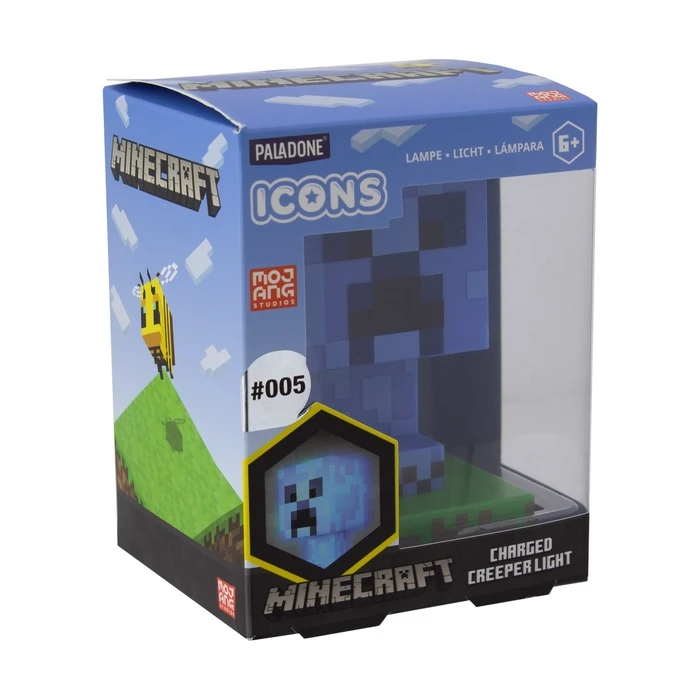 Διακοσμητικό Φωτιστικό Paladone Icons: Minecraft - Charged Creeper (PP8004MCFV2)