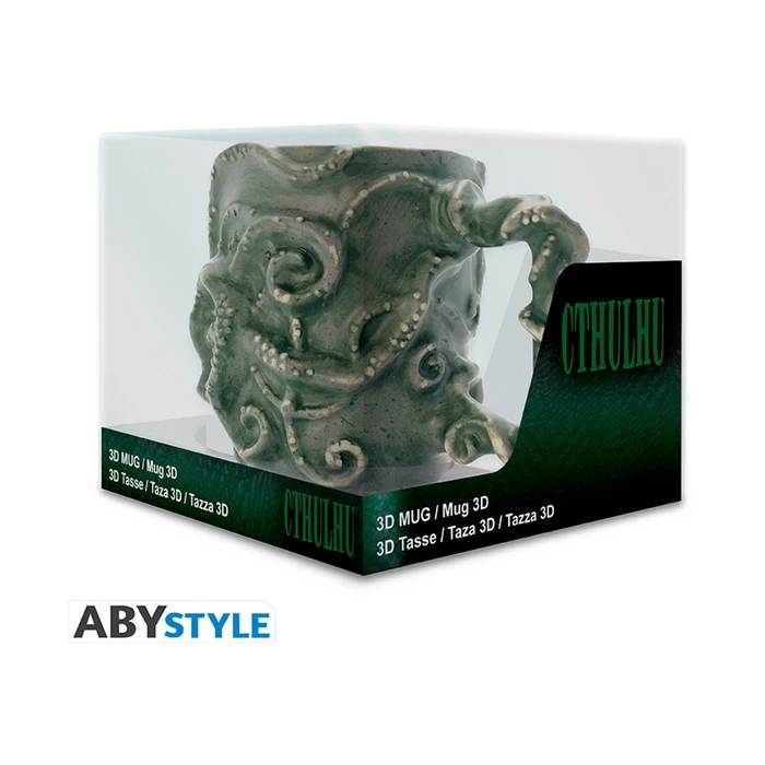 Abysse Cthulhu Mythos Ceramic Mug Grey 300ml ABYMUG877