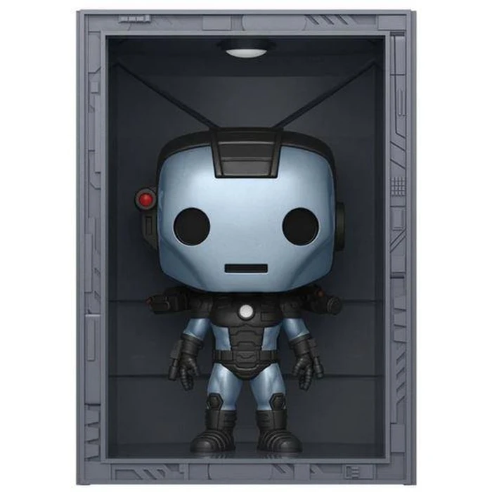 Funko Pop! Deluxe: Marvel Hall of Armor: Iron Man Model 11 War Machine (Mettalic) (PX Previews Exclusive) #1037 Bobble-Head Vinyl Figure
