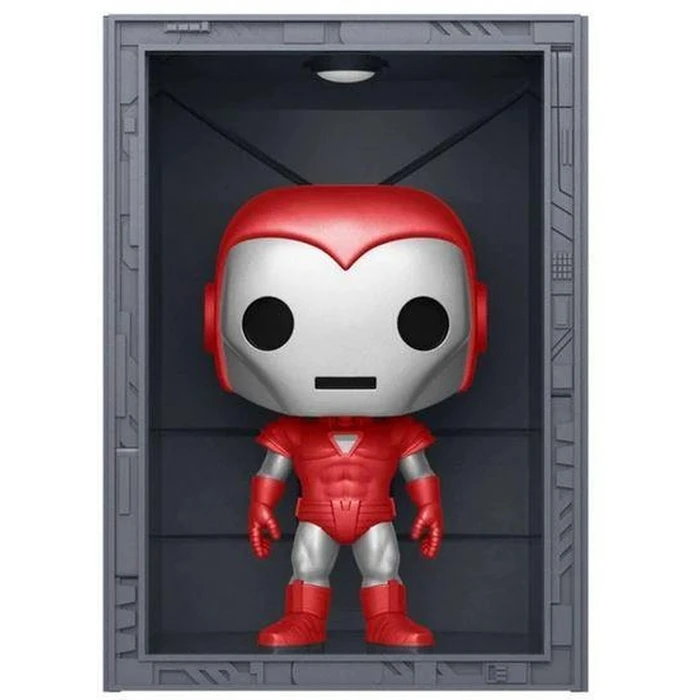 Funko Pop! Deluxe: Marvel Hall of Armor: Iron Man Model 8 Silver Centurion (Mettalic) (PX Previews Exclusive) #1038 Bobble-Head Vinyl Figure