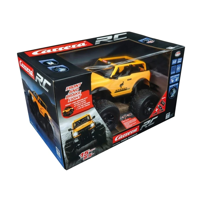 Carrera Ford Bronco Remote Control Monster Truck 1:14 – Yellow