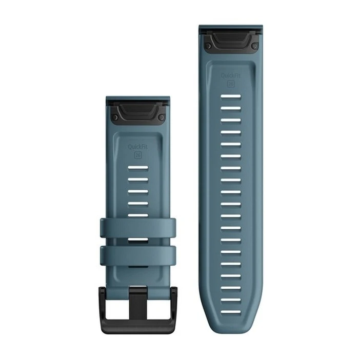 Garmin QuickFit 26 Silicone Watch Band (Steel Blue)