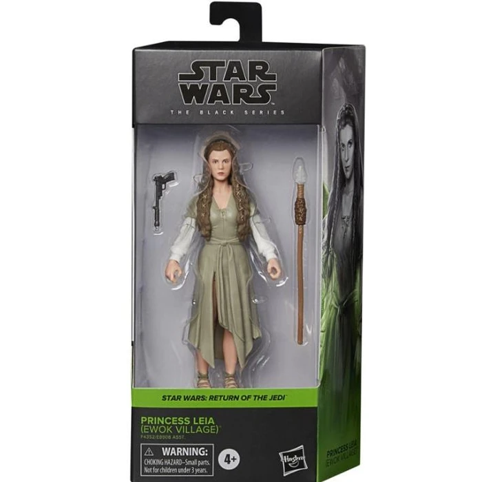 Hasbro Fans - Disney Star Wars The Black Series: Return of the Jedi - Princess Leia (Ewok Village) (Excl.) (F4352)
