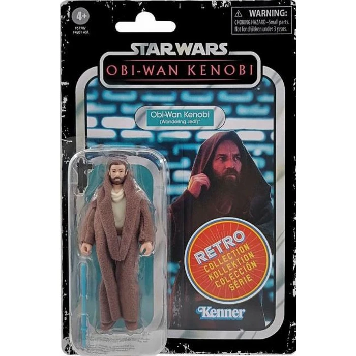 Hasbro Fans - Star Wars Retro Collection: Obi-Wan Kenobi - Obi-Wan Kenobi (Wandering Jedi) Action Figure (Excl.) (F5770)