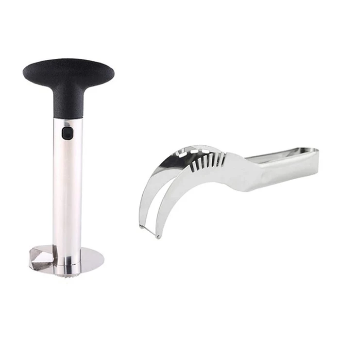 Σετ Εργαλείων κοπής για καρπούζι και ανανά 07688, μεταλλικό, 2τμχ