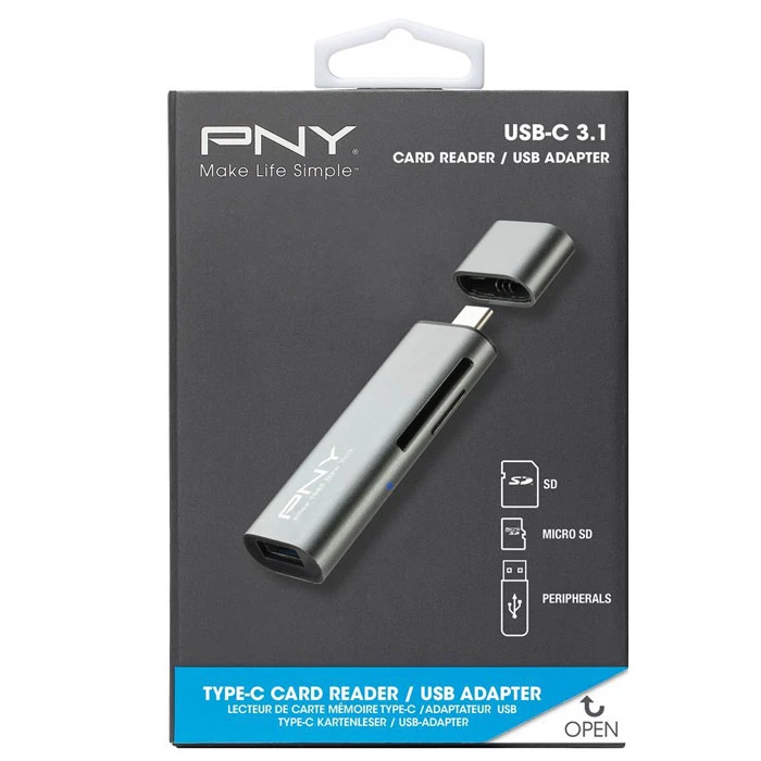 Card Reader PNY R-TC-UA-3N1E01-RB USB-C