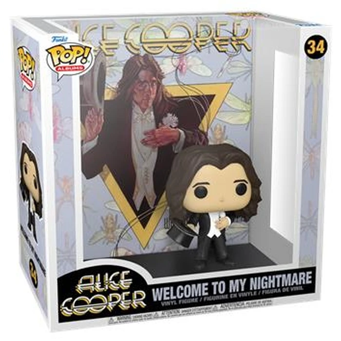 Funko Pop! Albums: Alice Cooper - Welcome to My Nightmare #34 Vinyl Figure