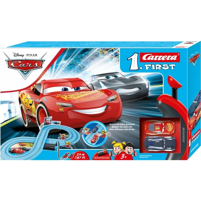 Αυτοκινητόδρομοι, Πίστες  Γκαράζ Carrera Slot 1.First: Disney Pixar Cars - Power Duell (20063038)