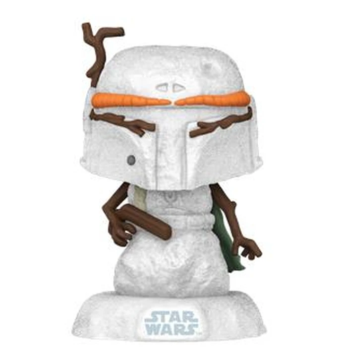 Funko Pop! Disney Star Wars: Holiday - Boba Fett (SNWMN) #558 Bobble-Head Vinyl Figure