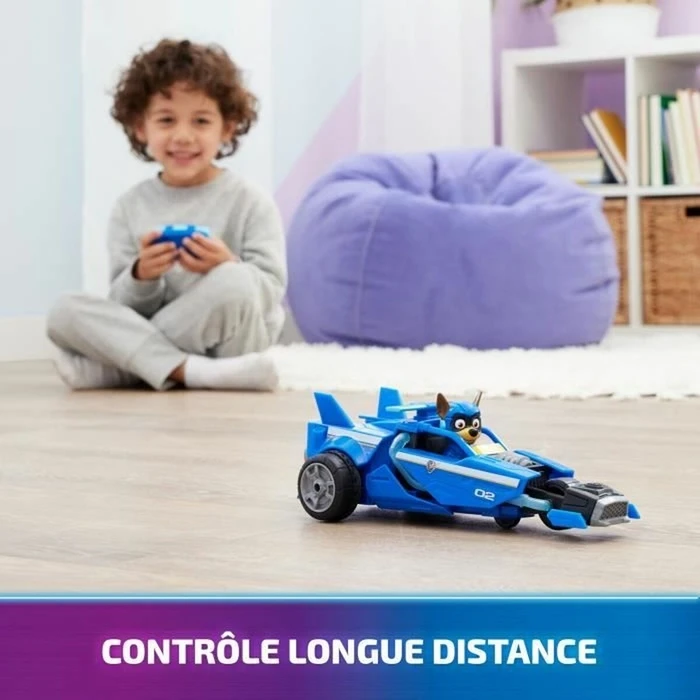 Τηλεκατευθυνόμενο Αυτοκίνητο The Paw Patrol Χρυσό Μαύρο/Μπλε