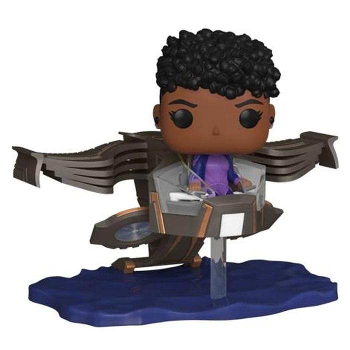 Funko Pop! Rides Super Deluxe: Marvel Black Panther Wakanda Forever - Shuri in Sunbird #110 Bobble-Head Vinyl Figure