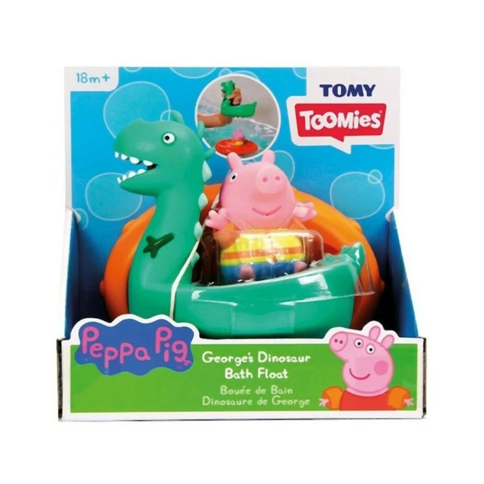 Βρεφικό Παιχνίδι Tomy Toomies Peppa Pig - Georges Dinosaur Bath Float (George)