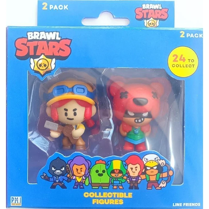 P.M.I. Brawl Stars Collectible Figures - 2 Pack (S1) (Random) (BRW2015)