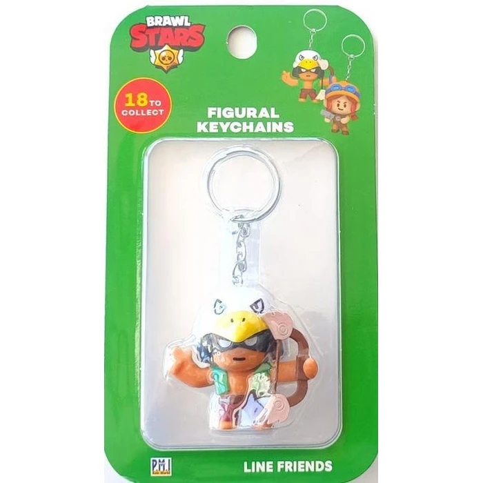 P.M.I. Brawl Stars Figural Keychain - 1 Pack (S1) (Random) (BRW8010)