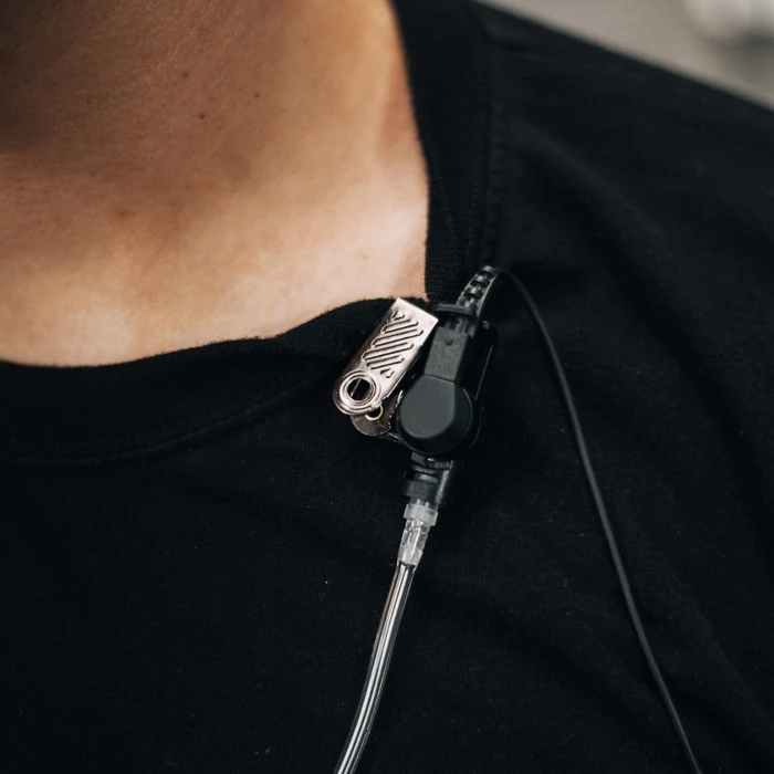 Ακουστικό Walkie Talkie Osio NT-8990 Αδιάβροχο για Μotorola CLP-446e για σύνδεση με δεύτερο, PTT