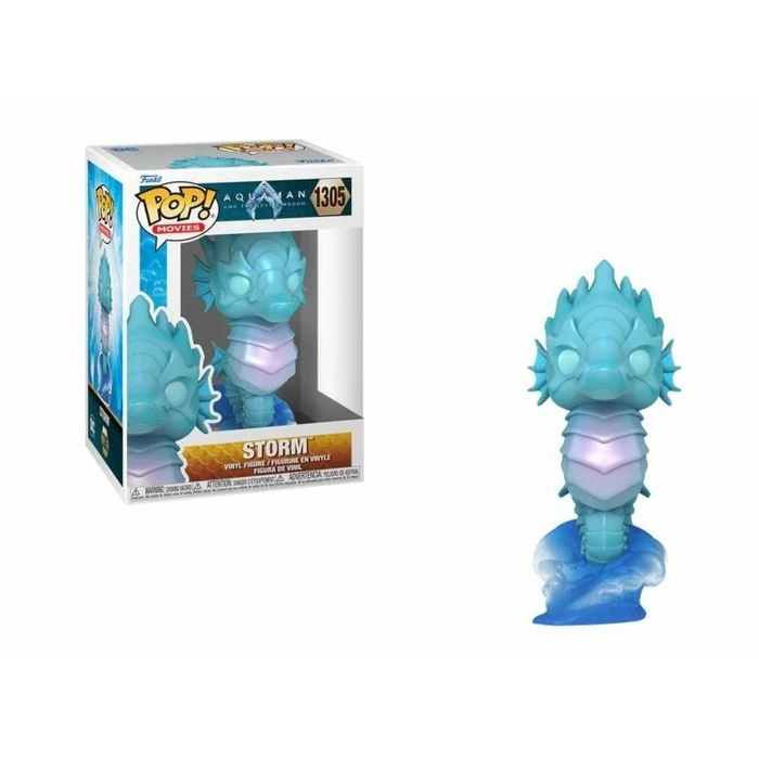 Funko Pop! Movies: Aquaman and the Lost Kingdom - Storm #1305 Vinyl Figure EN,FR,ES,DE,IT,PT,NL,DK,SE,RU Pack / Carton Window Box with Plastic Film