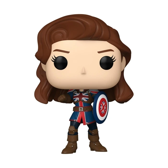 Funko Pop!  Marvel What If - Captain Carter (Special Edition) #1468 Bobble-Head Vinyl Figure