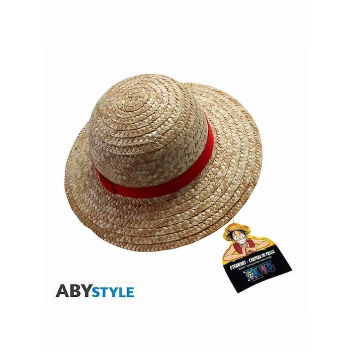 Abysse One Piece - Luffy Straw Hat (Kid Size) (ABYROL021) EN,BG,CZ,DK,EE,GR,FI,HR,HU,LT,LV,MT,NL,PL,PT,RO,SE,SK,SL Pack / Plastic Bag