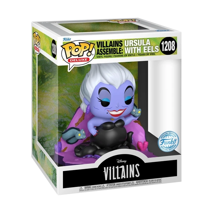 Φιγούρα Funko Pop! Deluxe: Disney - Villains Assemble: Ursula with Eels (Assemble)