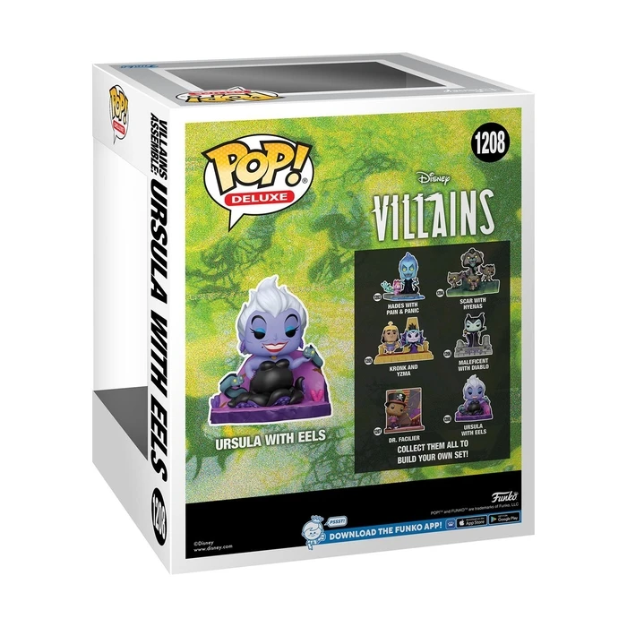 Φιγούρα Funko Pop! Deluxe: Disney - Villains Assemble: Ursula with Eels (Assemble)