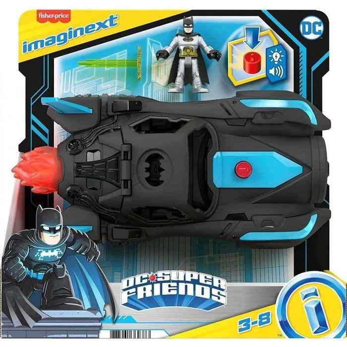 Fisher-Price Imaginext: DC Super Friends - Deluxe Batmobile F22 (HGX96)