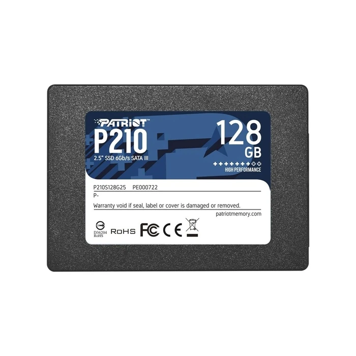 Σκληρός Δίσκος SSD Patriot Memory P210 128 GB